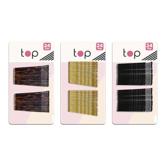 Ondulines para el Pelo Top 24 Unidades Colores Surtidos