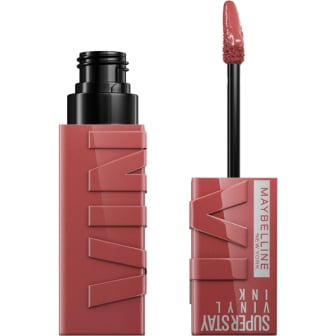 Labial Maybelline SuperStay Vinyl Ink N°115 Nude Peppy