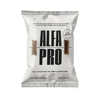 Alfajor Alfapro Chocolate Blanco 80 g