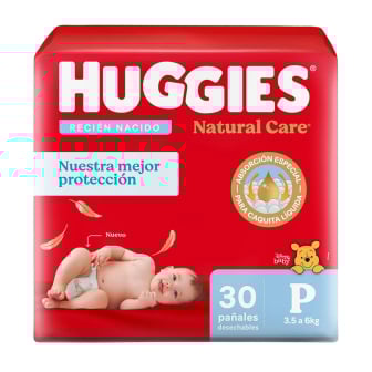 Pañales Huggies Natural Care