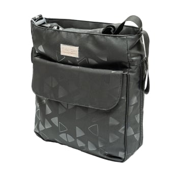 Bolso Maternal Bebedue Harvard Delta Black