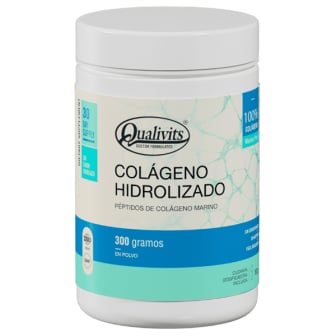 Suplemento Qualivits Colágeno Hidrolizado en Polvo 300 g