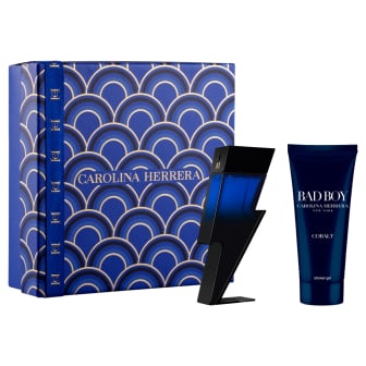 Cofre Carolina Herrera Perfume Bad Boy Cobalt Elixir Men EDP 100 ml + Gel de Ducha 100 ml