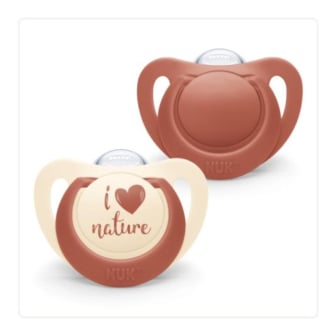 Chupete Nuk For Nature Silicon Talle 3 2 Unidades