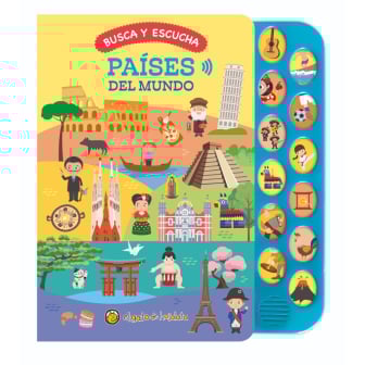 Libro Busca y Escucha: Países del Mundo