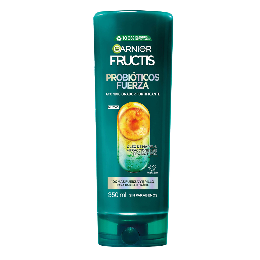 Acondicionador Fructis Probióticos Fuerza 350 Ml