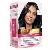 TINTURA PERMANENTE EXCELLENCE CREME DE L'ORÉAL PARÍS 1 NEGRO X 47 GR