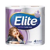 PAPEL HIGIENICO ELITE ULTRA BLANCO 30 METROS X4