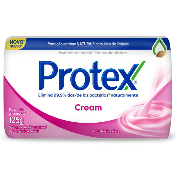 Jabón En Barra Astral Protex Cream 125 G