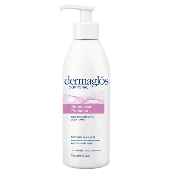 Emulsión Corporal Dermaglós Hidratación Profunda 300 Ml