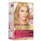 TINTURA PERMANENTE EXCELLENCE CREME DE L'ORÉAL PARÍS 9.3 RUBIO MUY CLARO DORADO X 47 GR