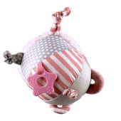 PELOTA DE ACTIVIDADES CON MORDILLO ROSA