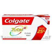 PASTA DE DIENTES COLGATE TOTAL CLEAN MINT 90G X2