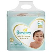 PAMPERS PAÑALES PREMIUM CARE BAG XG X60