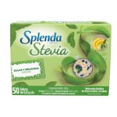 SPLENDA STEVIA 50 SOBRES