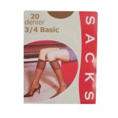 MEDIAS PANTALÓN 3/4 LYCRA BEIGE