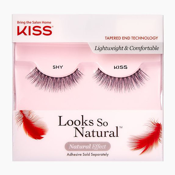 Pestañas Postizas Kiss Natural Lash - Shy