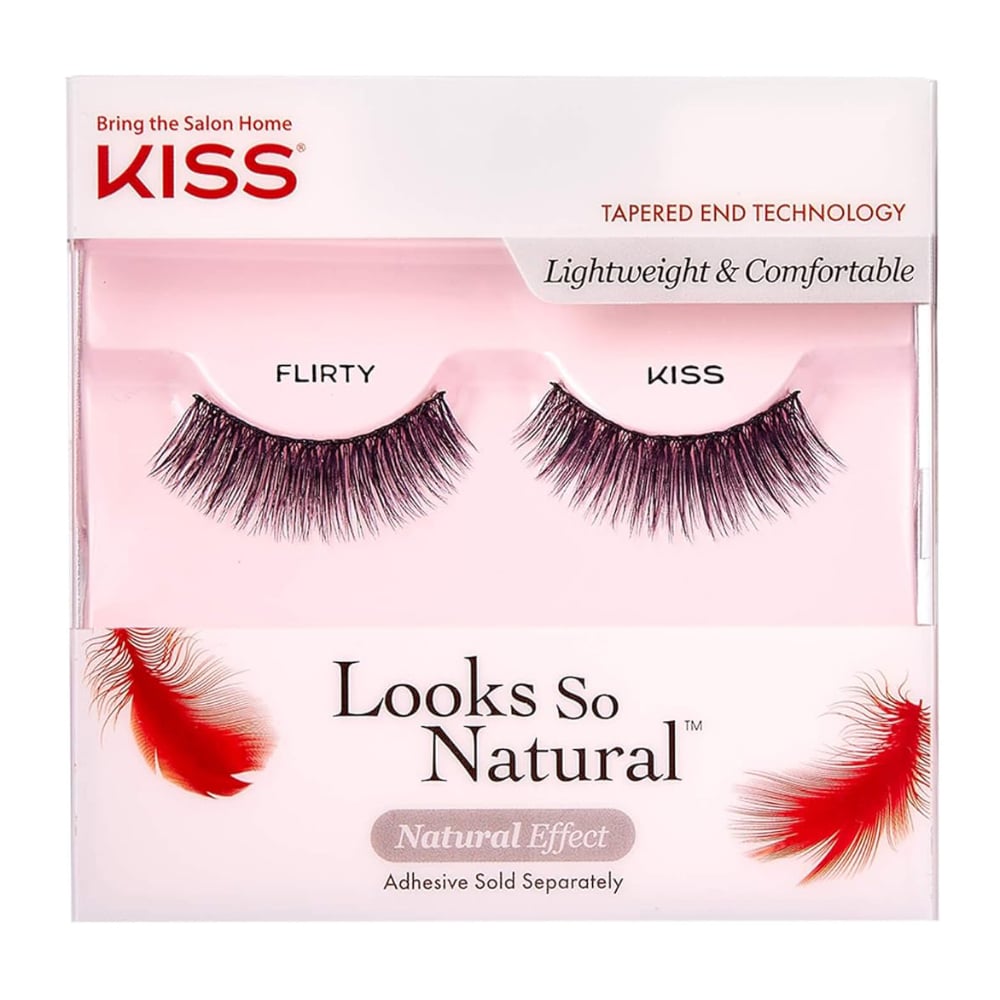 Pestañas Postizas Kiss Natural Lash Flirty