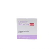 SERETIDE DISKUS 250/50 60 DOSIS