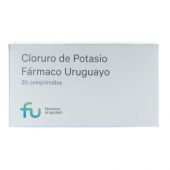 Cloruro De Potasio 500 Mg 30 Comprimidos