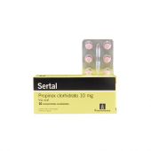 SERTAL 10 MG 10 COMPRIMIDOS