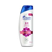 SHAMPOO HEAD AND SHOULDERS 2 EN 1 SUAVE Y MANEJABLE 375 ML