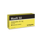 MAXFIL 50 MG 20 COMPRIMIDOS