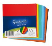Papel Glase Tabare Con Brillo Mazo 30 Hojas