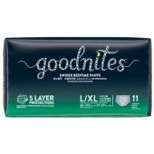 PAÑALES GOODNITES G 9/11 PAÑALES UNIDADES