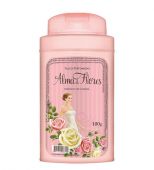 TALCO CORPORAL ALMA DE FLORES ROSADO 100 GR