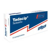 TADACIP 20 MG 4 COMPRIMIDOS