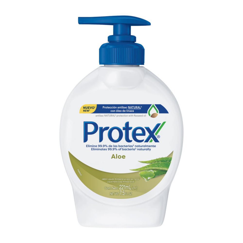 **ASTRAL JABON LIQ.PROTEX ALOE 221 ML.