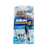 Afeitadora Gillette Prestobarba 3 Hombre Ice 4 Unidades
