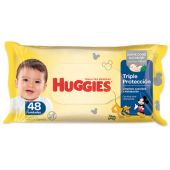 Toallitas Huggies Húmedas Limpieza Cotidiana 48 Unidades