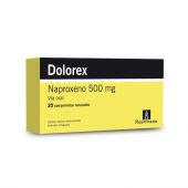 DOLOREX 500 MG 20 COMPRIMIDOS