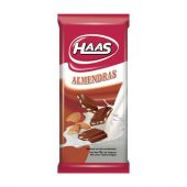 Tableta Haas Con Almendras 55 G 