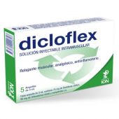 DICLOFLEX INYECTABLE 5 AMPOLLAS