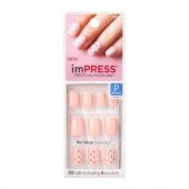 Kiss Uñas Impress Petite Bipp01