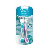 Afeitadora Gillette Venus Simply Mujer Sensitive 2 Unidades 
