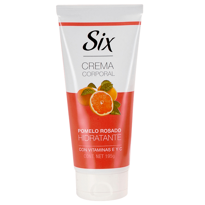 CREMA CORPORAL SIX POMELO ROSADO 195 GRS