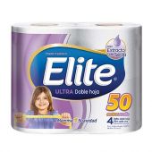 Papel Higienico Elite Ultra Doble Hoja X4 50mt
