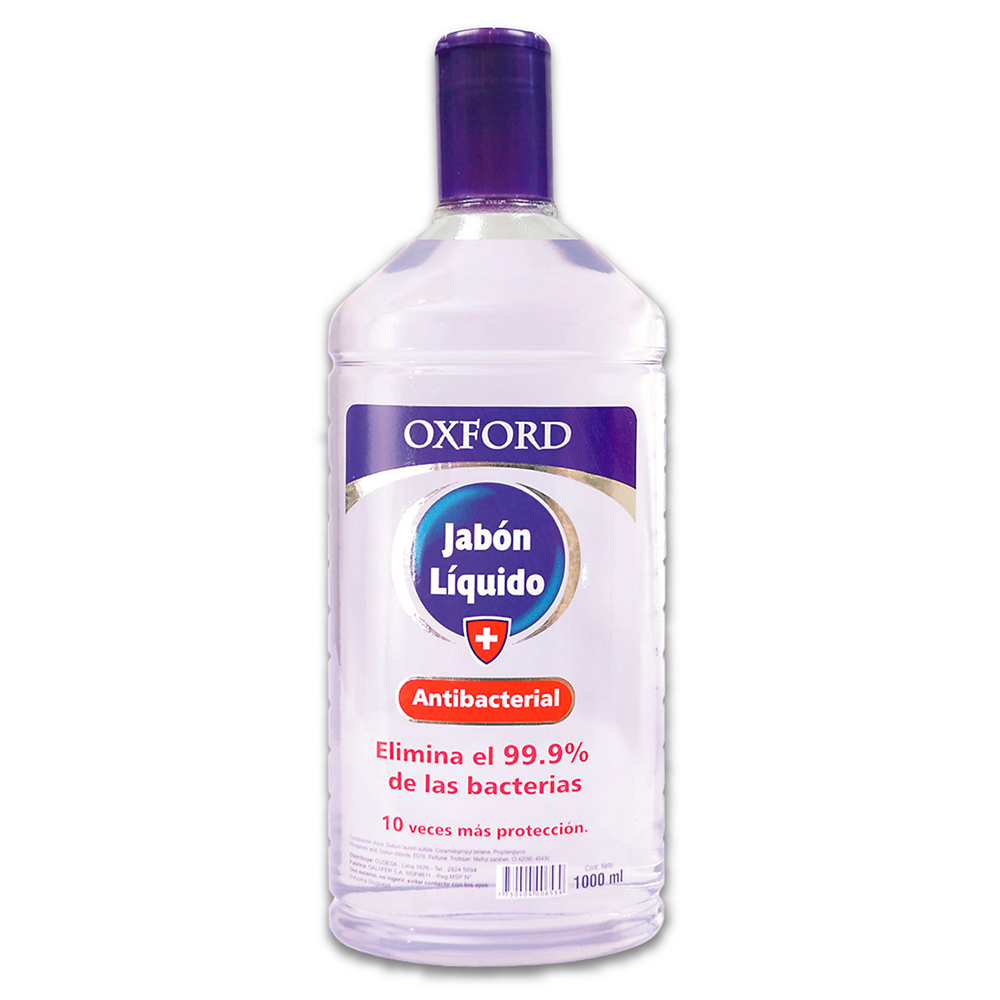 Jabón Líquido Oxford Antibacterial 1 L