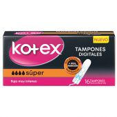 TAMPONES KOTEX SUPER X16
