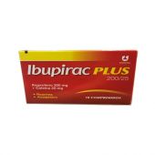 Ibupirac Plus 200 Mg / 25 Mg 10 Comprimidos