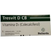 Tresvit Vitamina D3 1 Cápsula Blanda