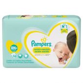 Pañales Pampers Premium Care Recién Nacido 36 Unidades