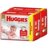Pañales Huggies Supreme Unisex M 136 Unidades