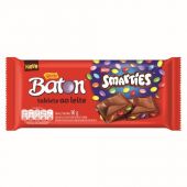 Tableta De Chocolate Garoto Baton Smarties 90 G