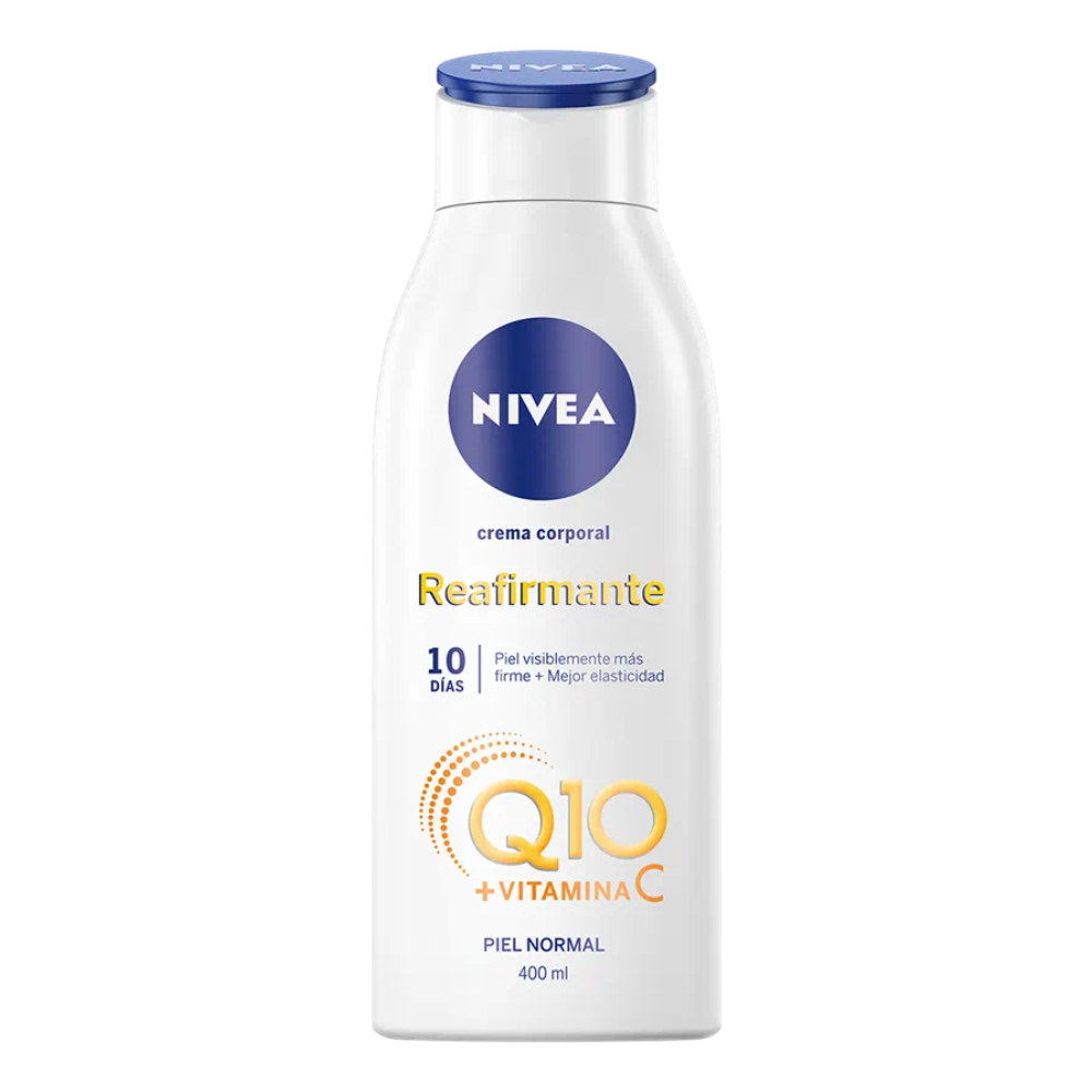 Crema Corporal Nivea Body Reafirmante Q10 50 Ml + C 400 Ml