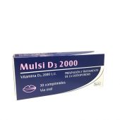 MULSI D3 2000 MG 30 COMPRIMIDOS